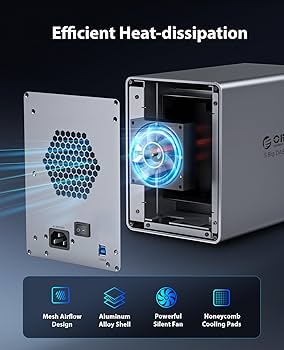 Amazon.co.jp: ORICO HDDケース 5台 22TB*5 USB 3.0接続 3.5